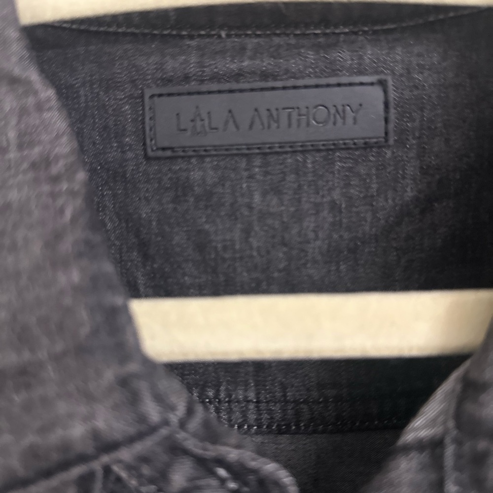 Black denim shirt!